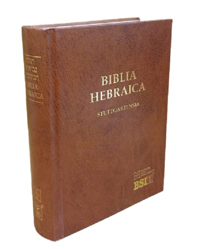Biblia Hebraica Stuttgartensia Hebrew Old Testament Bible