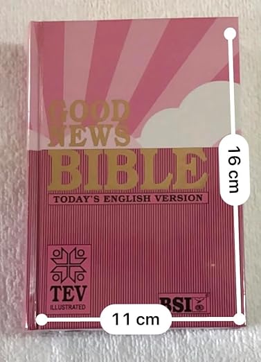 GNB (Good News Bible) Today's English Version Hb (Pink) Compact 2024 Illustrated Contains Old and Testament BSI Hardcover