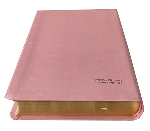 Bible Dy PU L Pink (Amity) New International Version (NIV) Red Letter Cross-Reference with Concordance BSI Leather Bound