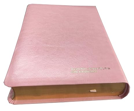 Holy Bible Marathi R.V.- Regular PU L Pink Thumb Index Yapp Containing old and New Testament BSI