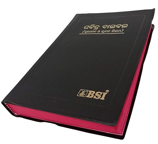 ODIA Holy Bible Reference (Re-Edited) BSI Regular version Containing Old and New Testament Plastic Comb