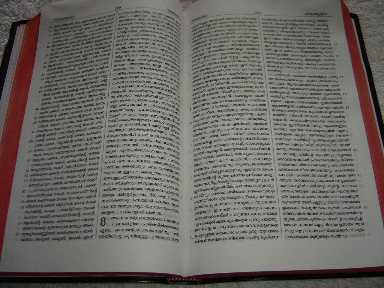 Malayalam Bible Old Version O V N F Vinyl Bound
