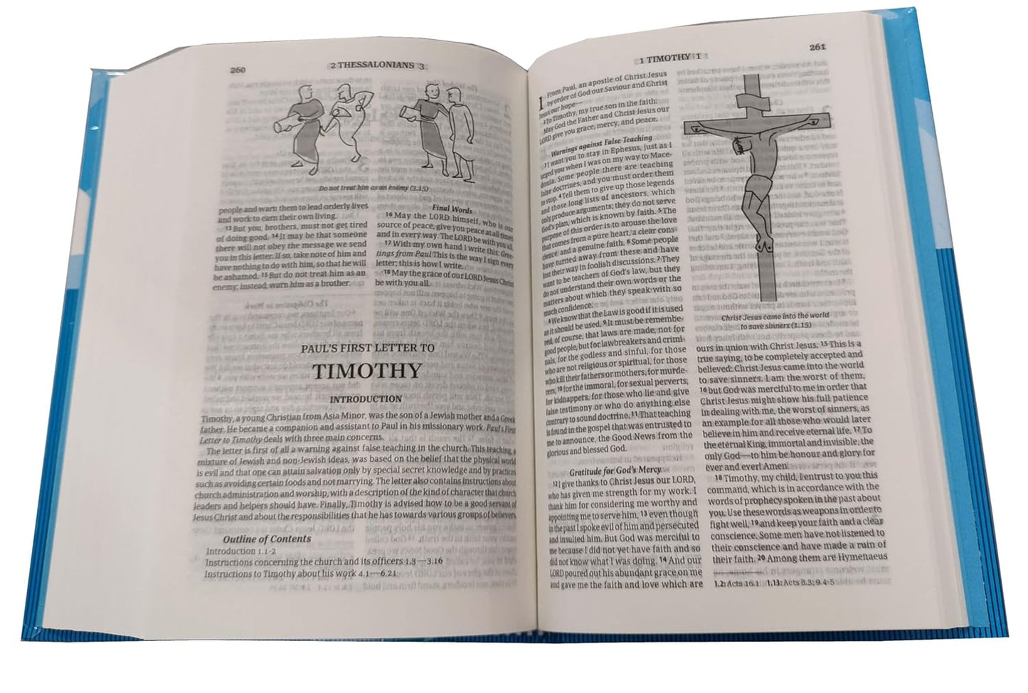 GNB (Good News Bible) Today's English Version Hb (Blue) Compact 2024 Contains Old and Testament BSI Hardcover