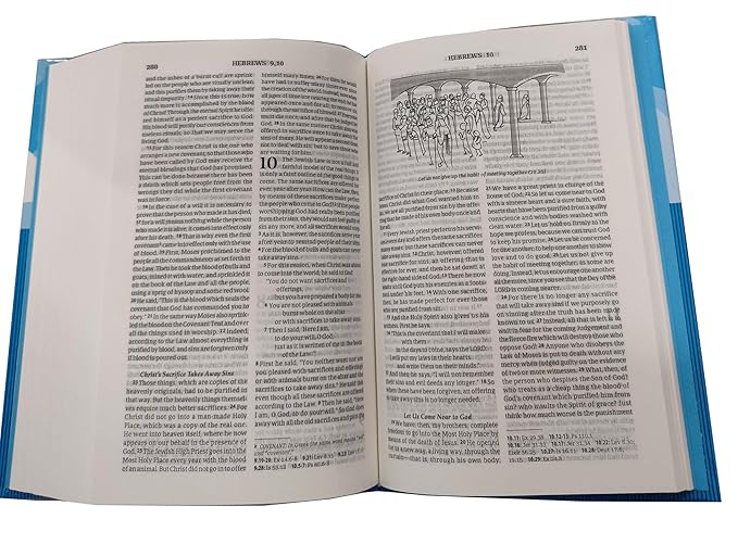 Good News Bible (GNB) Today's English Version Hb (Orange) Illustration Compact 2024 Contains Old and Testament BSI Imitation Leather