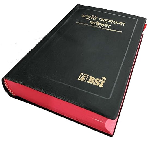 Manipuri (O.V.) Reference Bible Contains old and New Testament BSI Plastic Comb