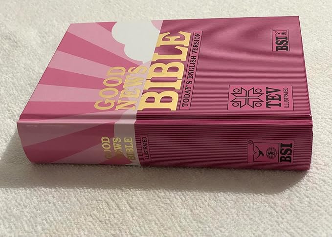 GNB (Good News Bible) Today's English Version Hb (Pink) Compact 2024 Illustrated Contains Old and Testament BSI Hardcover