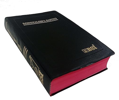Holy Bible Garo (Achik) Reference (Rongtalgipa Sastro) Contains Old and New Testament Plastic Comb