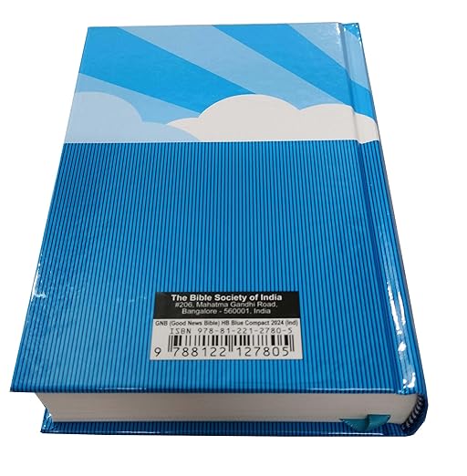 GNB (Good News Bible) Today's English Version Hb (Blue) Compact 2024 Contains Old and Testament BSI Hardcover