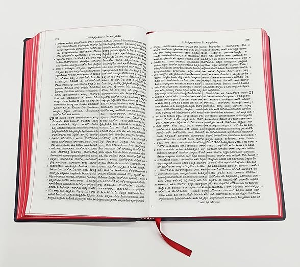TELUGU HOLY BIBLE O.V.-N.F BSI Version Containing Old and New Testament Updated Plastic Comb