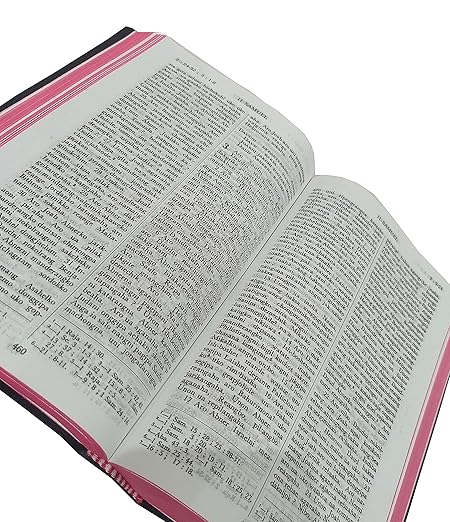 Holy Bible Garo (Achik) Reference (Rongtalgipa Sastro) Contains Old and New Testament Plastic Comb
