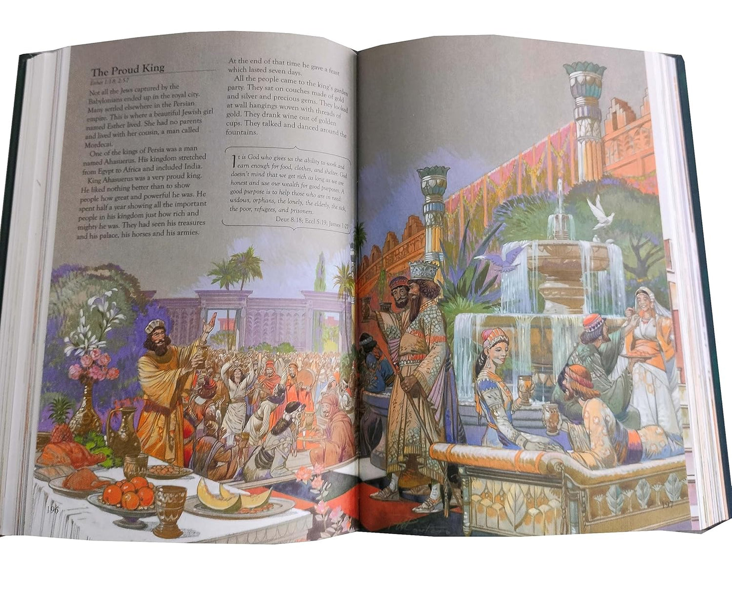 The Devotional Children Bible Ilustrated Devotional Text from Old and New Testament