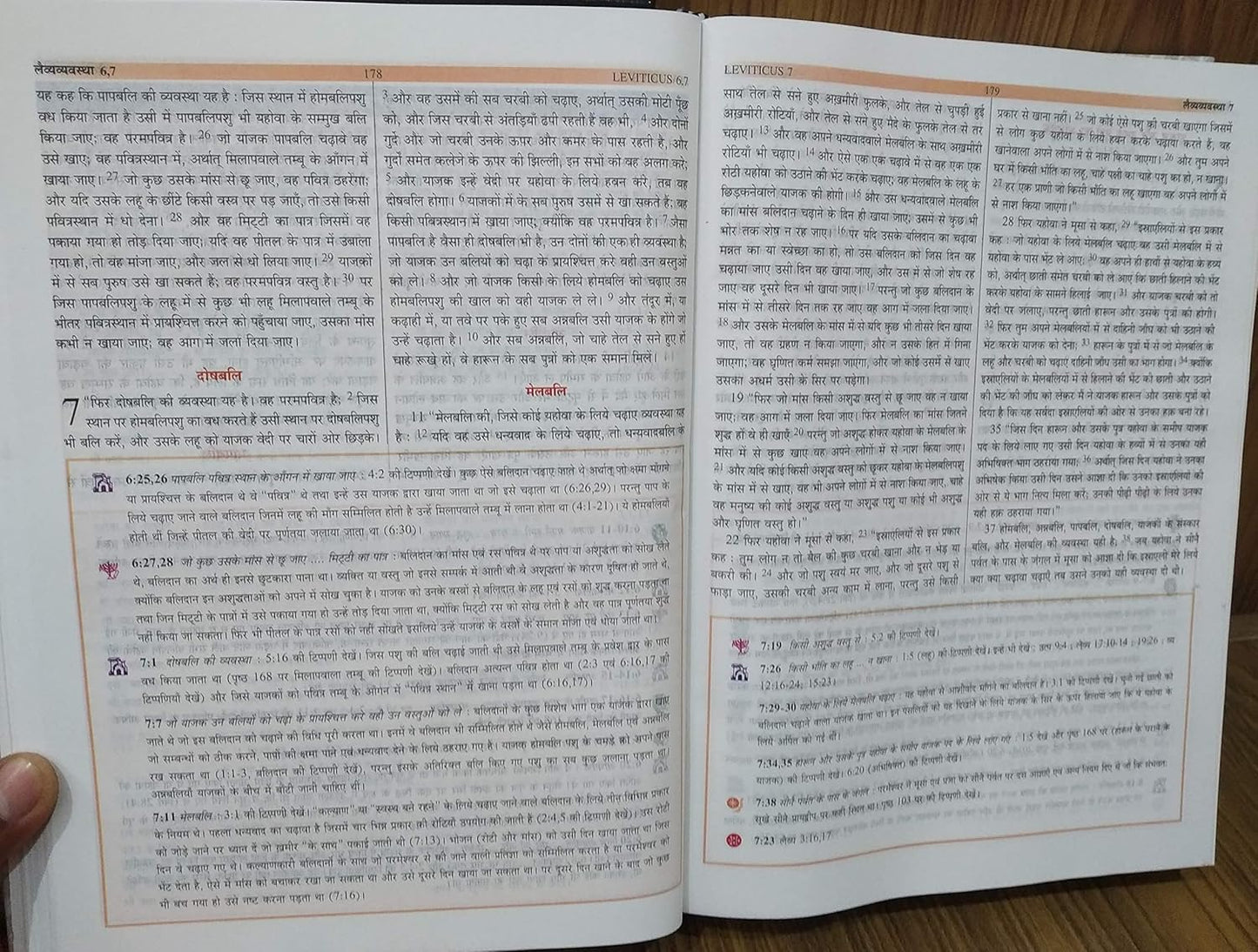 THE STUDY BIBLE IN HINDI CONTAINING OLD AND NEW TESTAMENT UPDATED 2018-2019 VERSION LARGE PRINT EDITION Hardcover