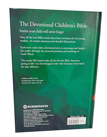 The Devotional Children Bible Ilustrated Devotional Text from Old and New Testament
